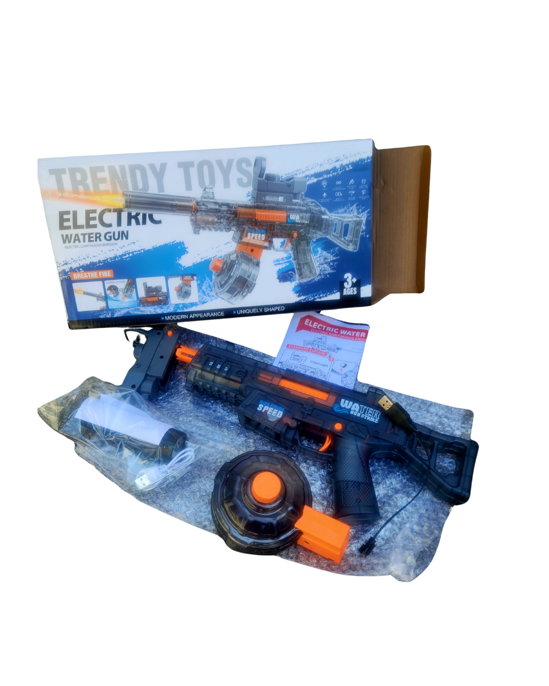 Electric Water Gun Realistic M416 with High Powered Squirt Gun for Adults Kids🎈