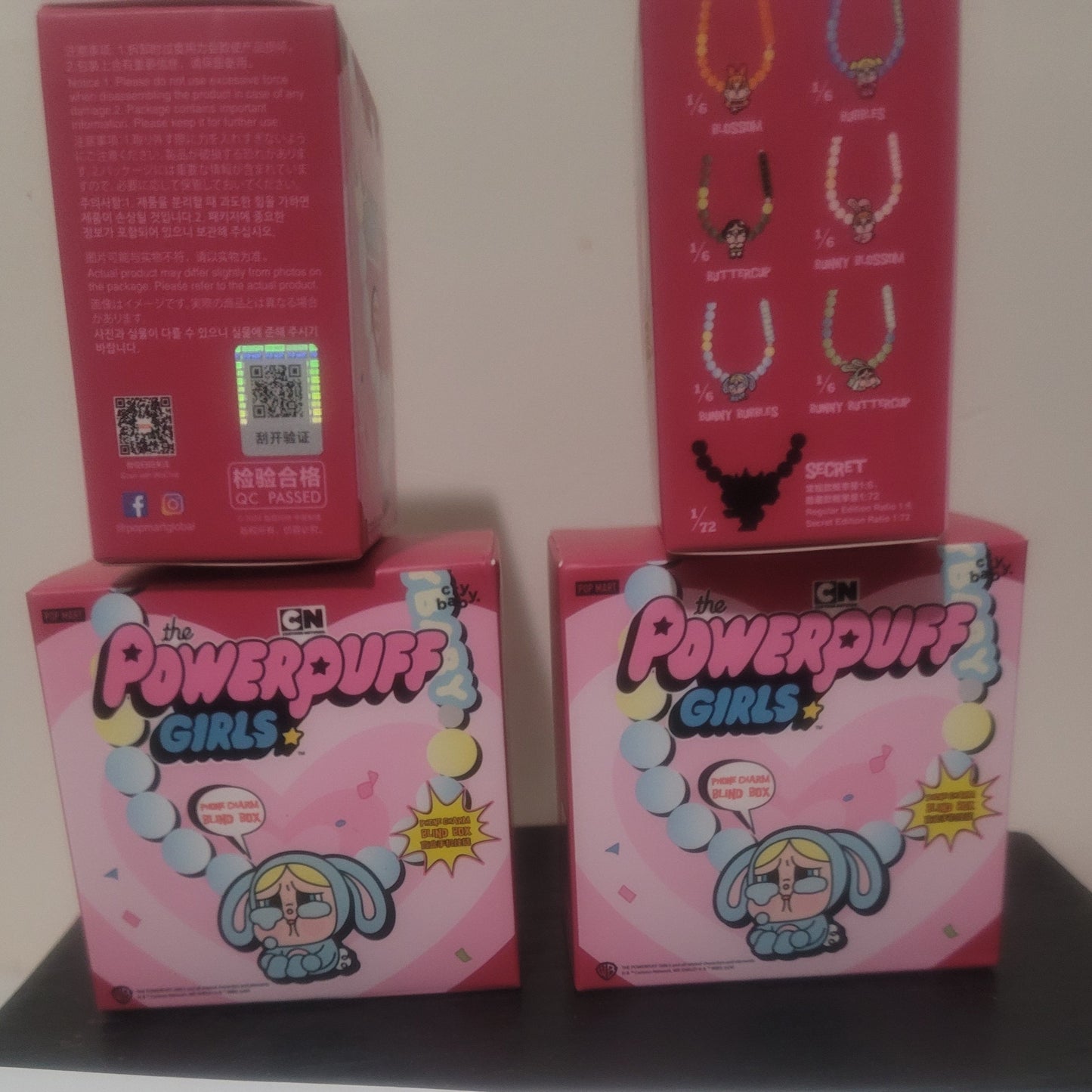 POPMART Powerpuff Girls Crybaby Phone Charm Blind Box