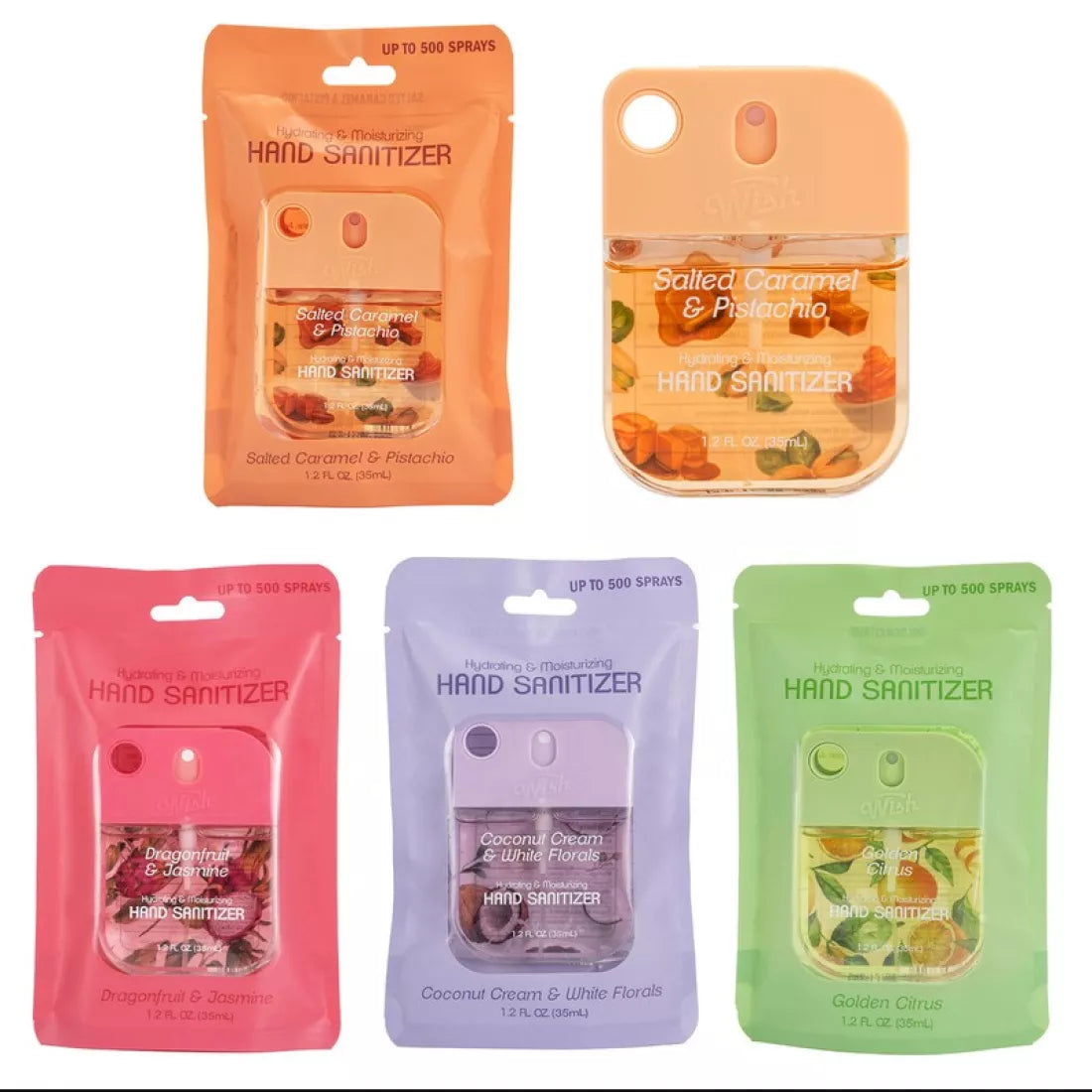 HAND SANITIZER SPRAY 1.2OZ WITH BAG