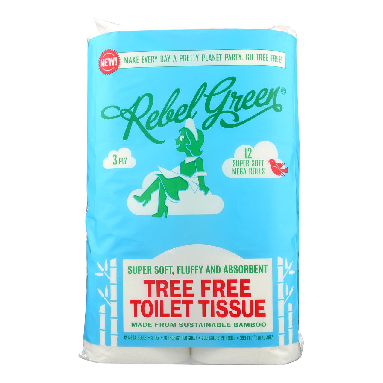 RGRN TLT TISSUE TREEFREE ( 8 X 12 CT )-1