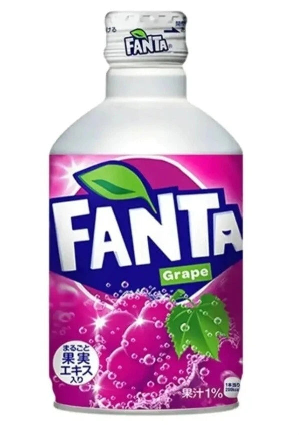 NEW COCA COLA FANTA 300 ML - LIMITED EDITION FLAVOR, FROM JAPAN X 6 PACK