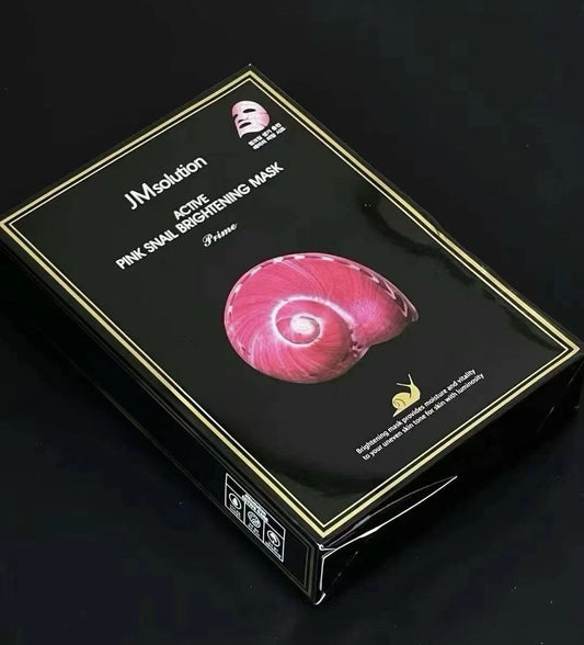 JMsolution ACTIVE PINK SNAIL BRIGHTENING MASK
