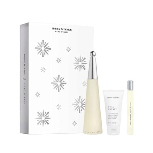 Issey Miyake Ladies L'eau D'issey Gift Set 3pcs