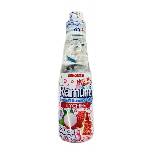 Exotic Sangaria Ramune Lychee drink 6.76 oz (pack of 2)