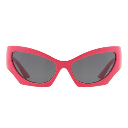 Versace Dark Grey Cat Eye Ladies Sunglasses   Authentic   Pink